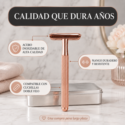 Velias · La rasuradora de una sola hoja para dejar de tener bolitas