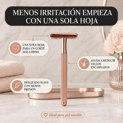 Velias · La rasuradora de una sola hoja para dejar de tener bolitas